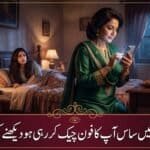 Mother-in-law checking your phone in bed, a common dream symbol.